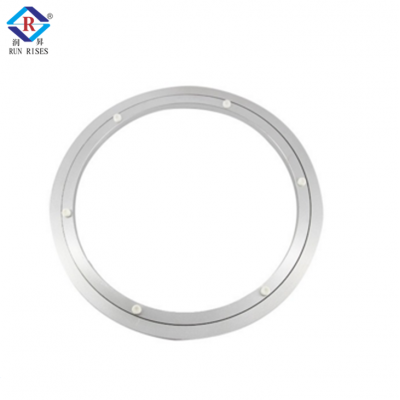 Item A50 Round aluminum alloy restaurant heavy duty ball bearing swivel lazy susan aluminum plate